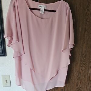 Elegant Pink Women's Blouse